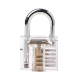 Transparent Cutaway Locks Inside