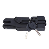 Folding Bicycle Lock Steel Portable Bike Lock